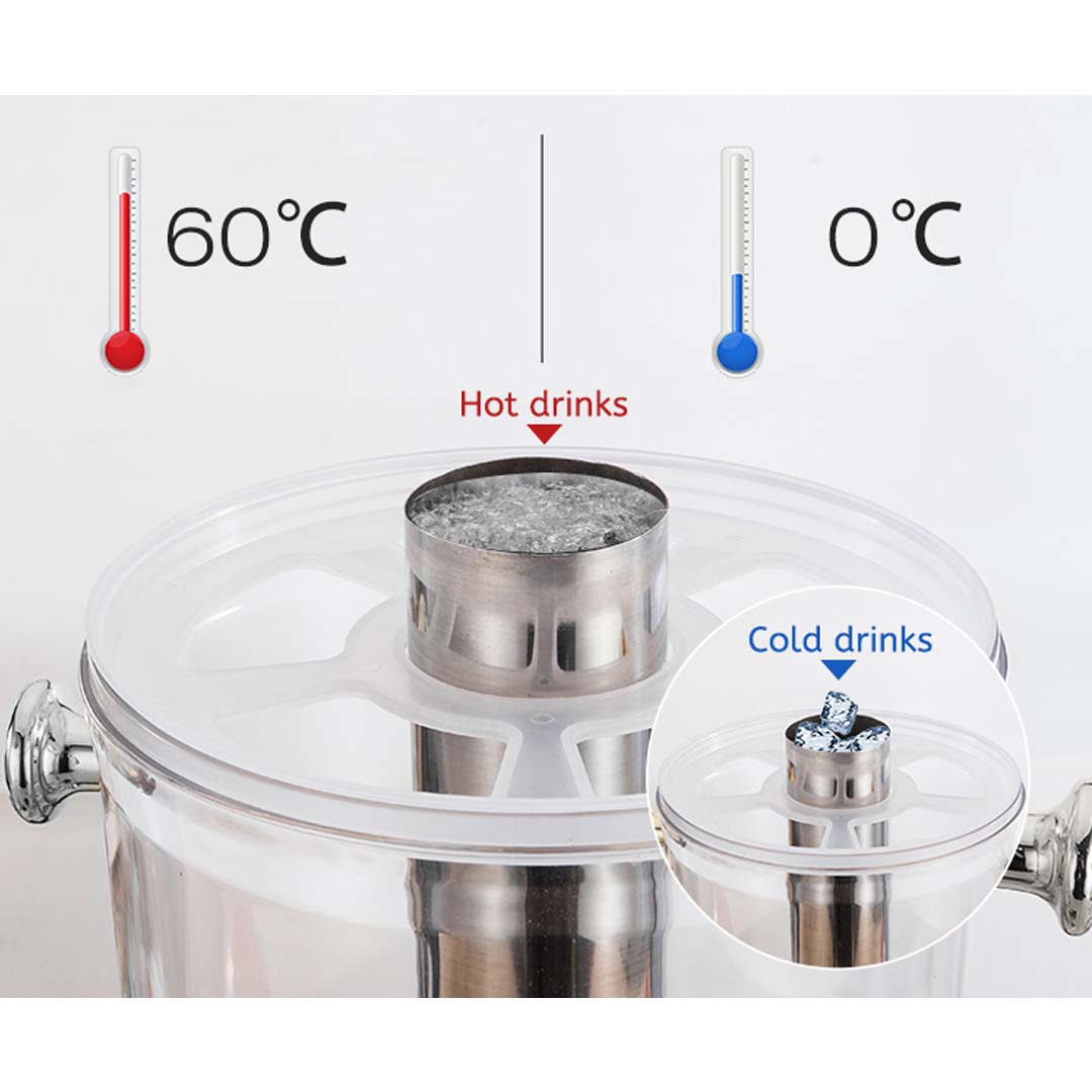 SOGA Dual 8L Water Milk Coffee Pump Beverage Drinking Utensils