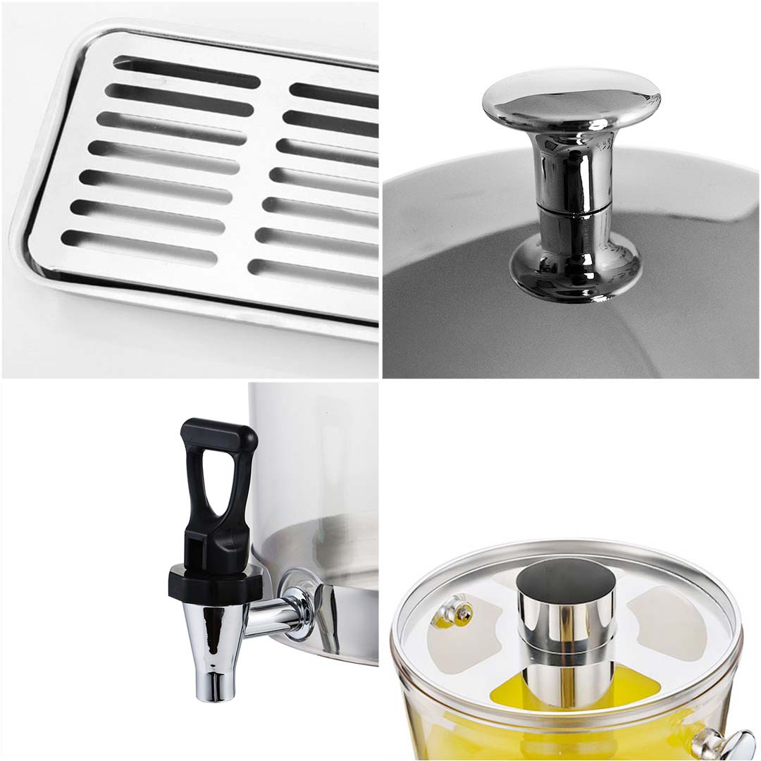 SOGA Dual 8L Water Milk Coffee Pump Beverage Drinking Utensils