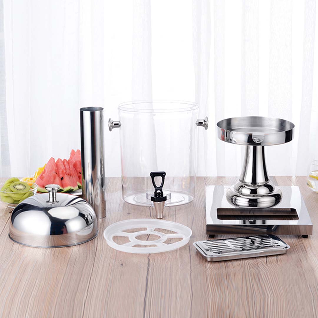 SOGA Dual 8L Water Milk Coffee Pump Beverage Drinking Utensils