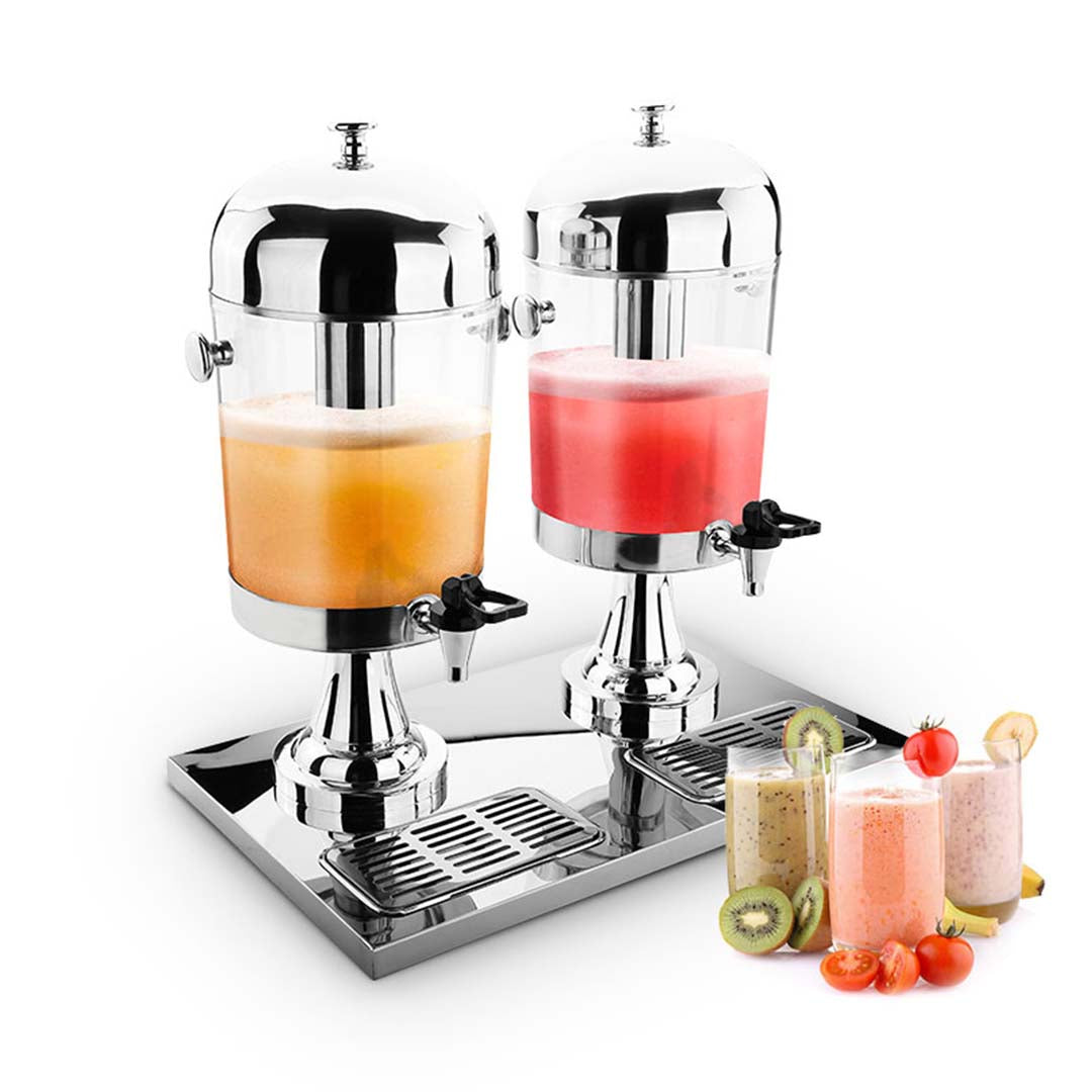 SOGA 2X Dual 8L Water Milk Coffee Pump Beverage Drinking Utensils