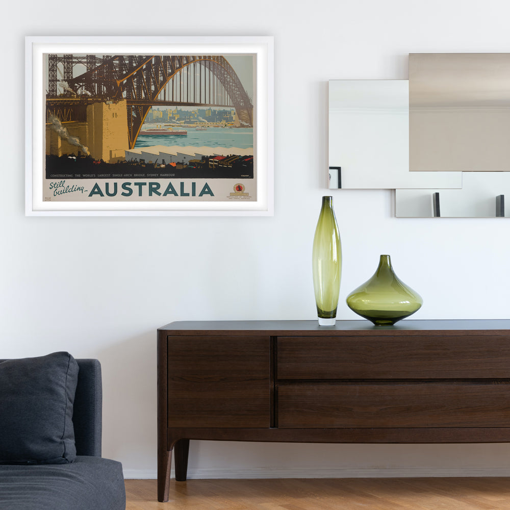Roebuck Bay Beach 105cm x 81cm Framed A1 Art Print
