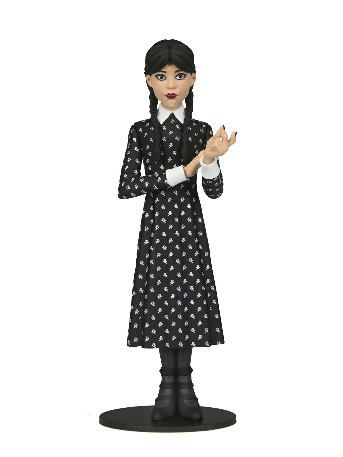 The Addams Family Wednesday Addams Classic Dress 6" Action Figurine