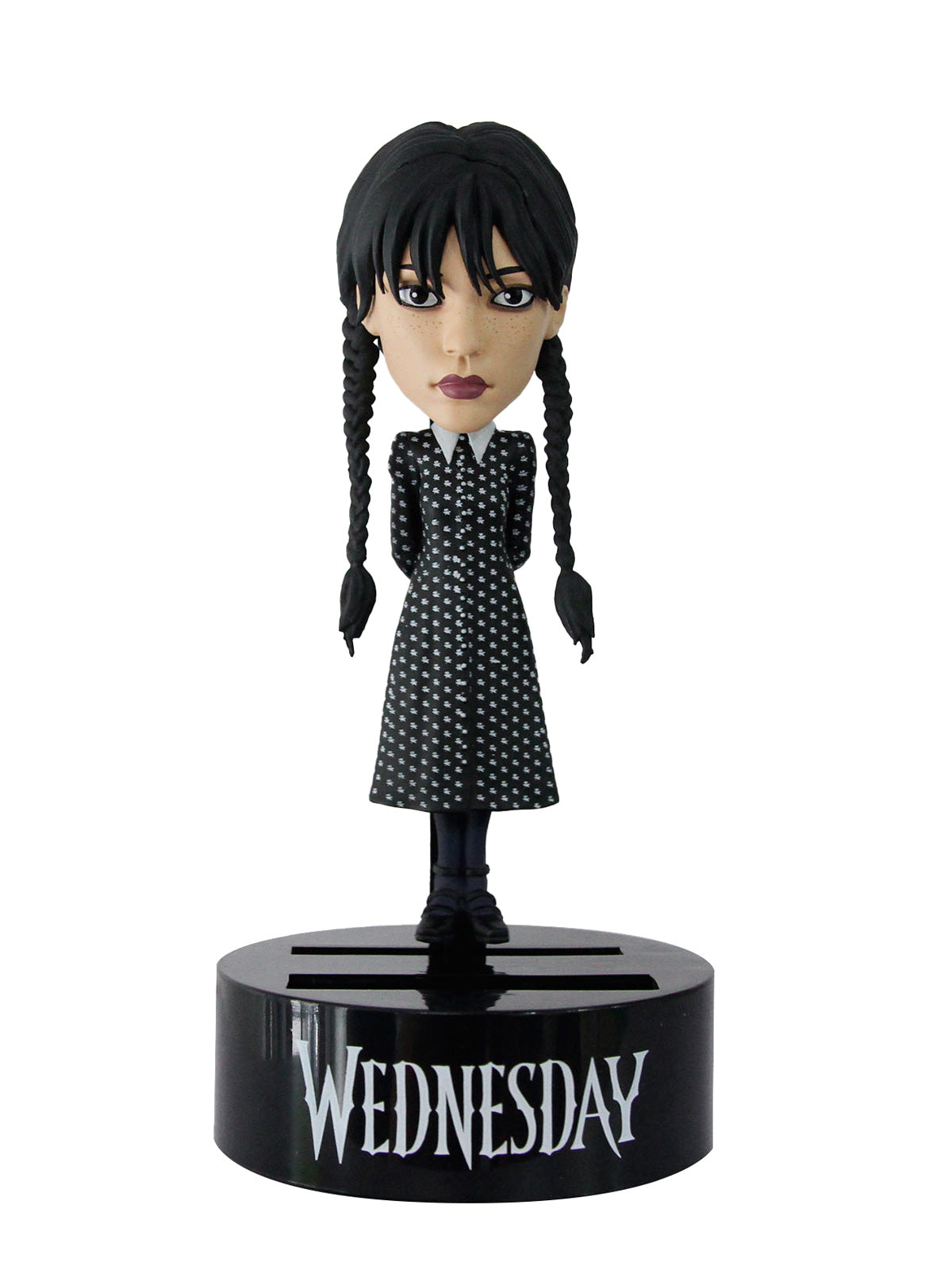 The Addams Family Wednesday 6" Solar Powered Body Knocker
