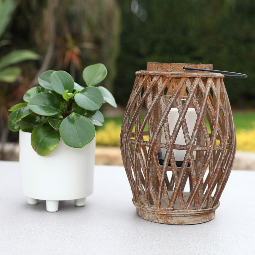 five-cinnamon_Decorative Hanging Bamboo Lantern
