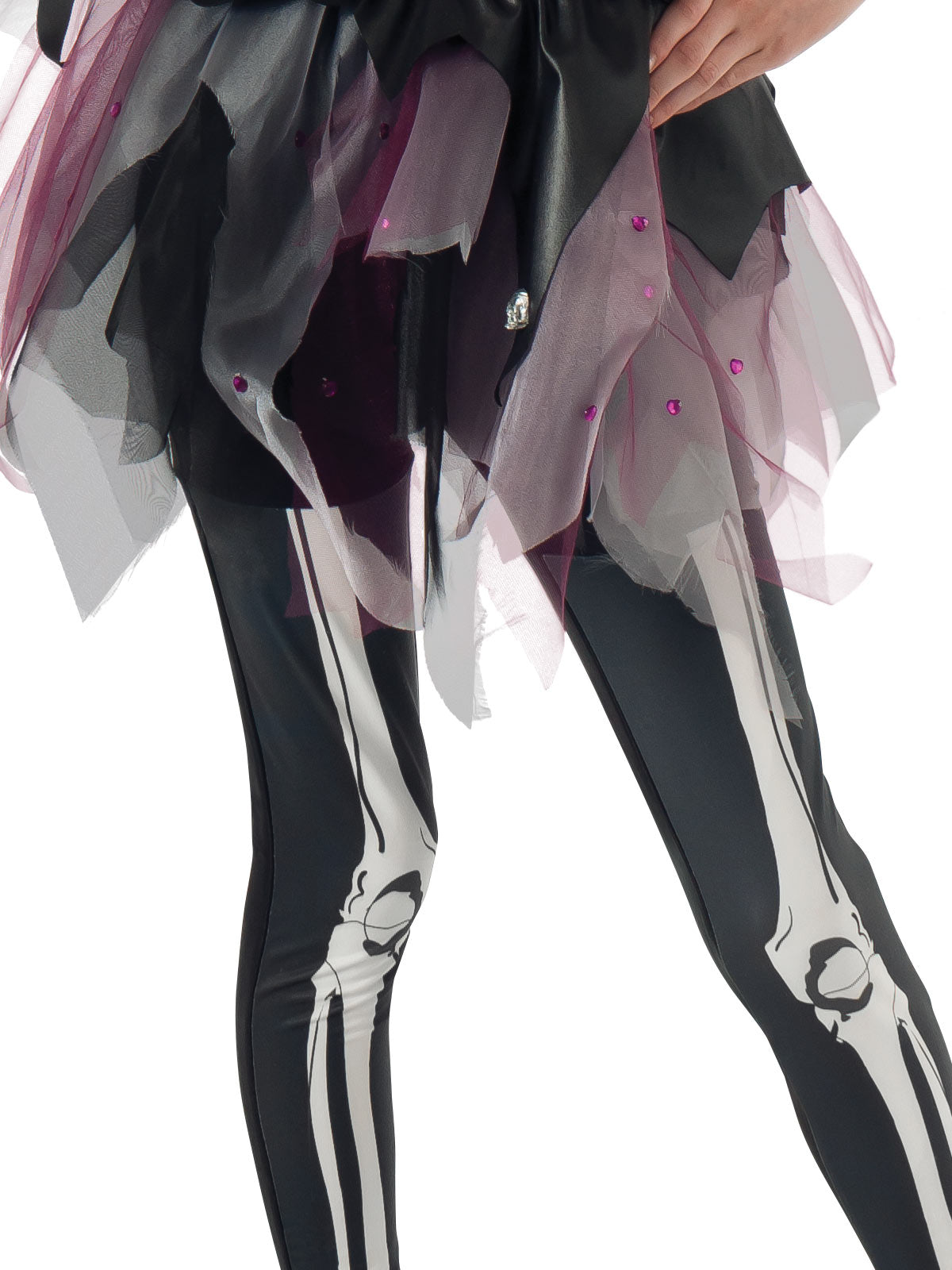 Day of the Dead Skelee Ballerina Girl's Costumes (Available in 3 Sizes)