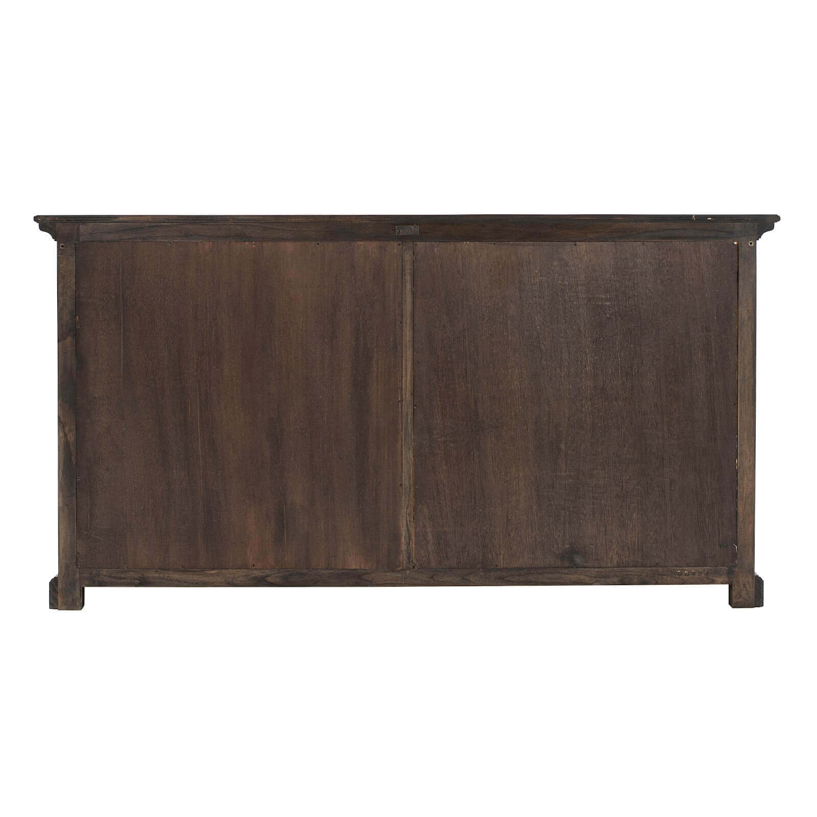 Classic Farmhouse Buffet 4 Drawers 2 Doors & 4 Baskets Black