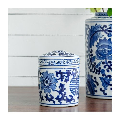 Asnee Porcelain Jar With Lid