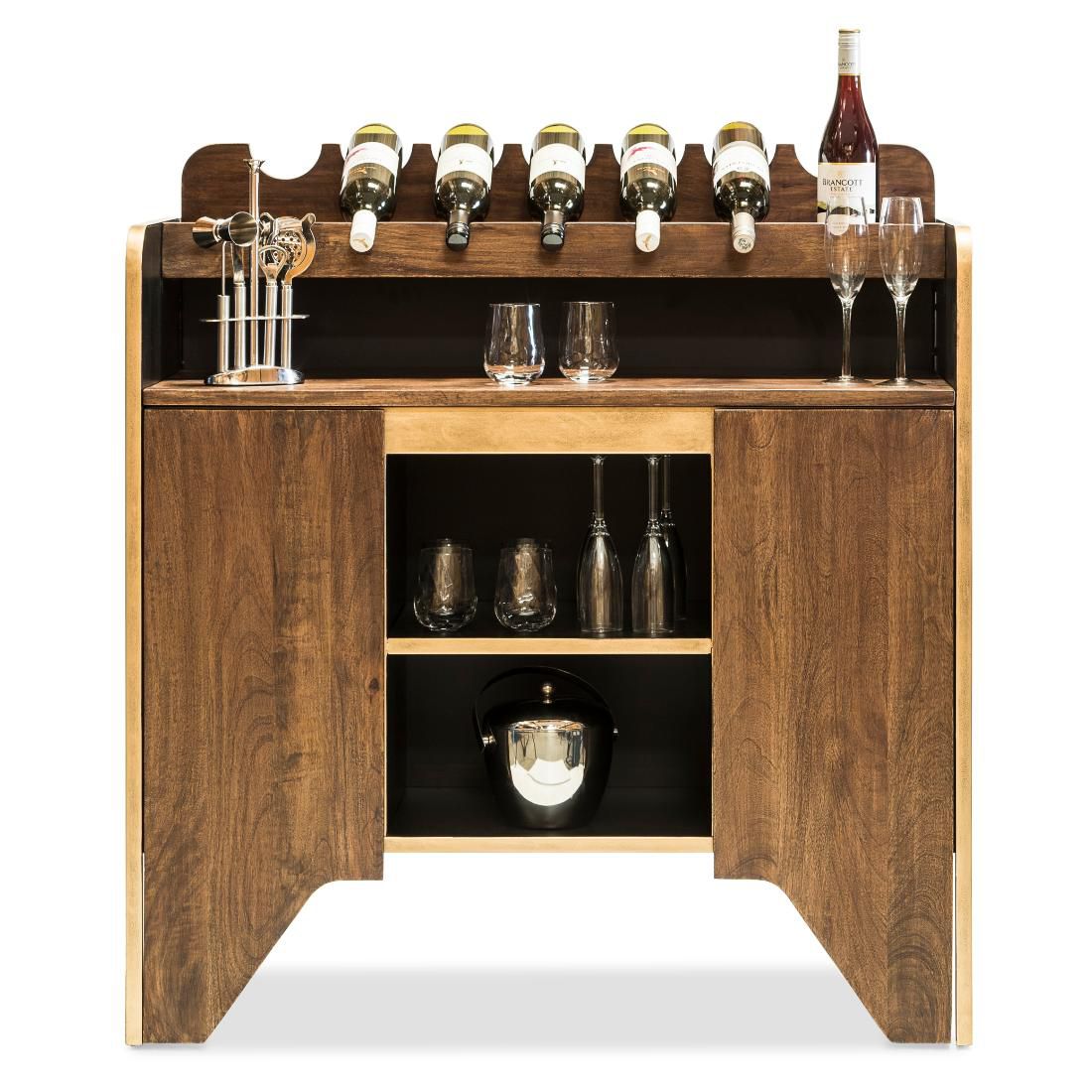 Stylish Home Bar & Wine Rack Cabinet