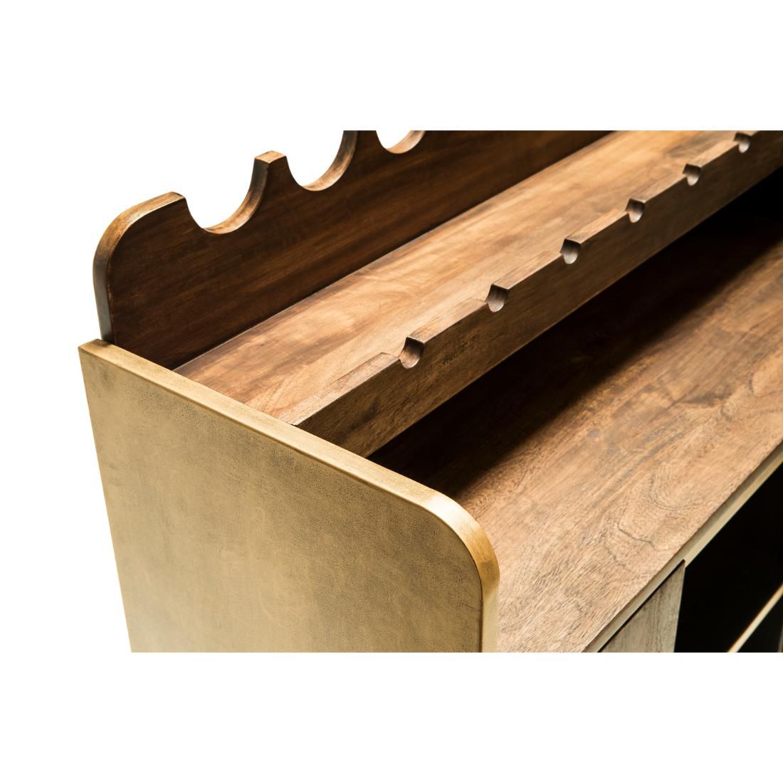 Stylish Home Bar & Wine Rack Cabinet