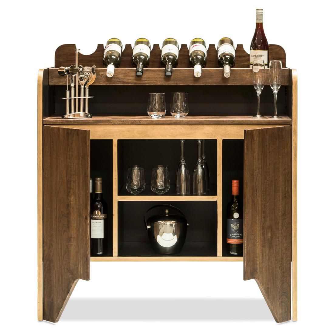 Stylish Home Bar & Wine Rack Cabinet