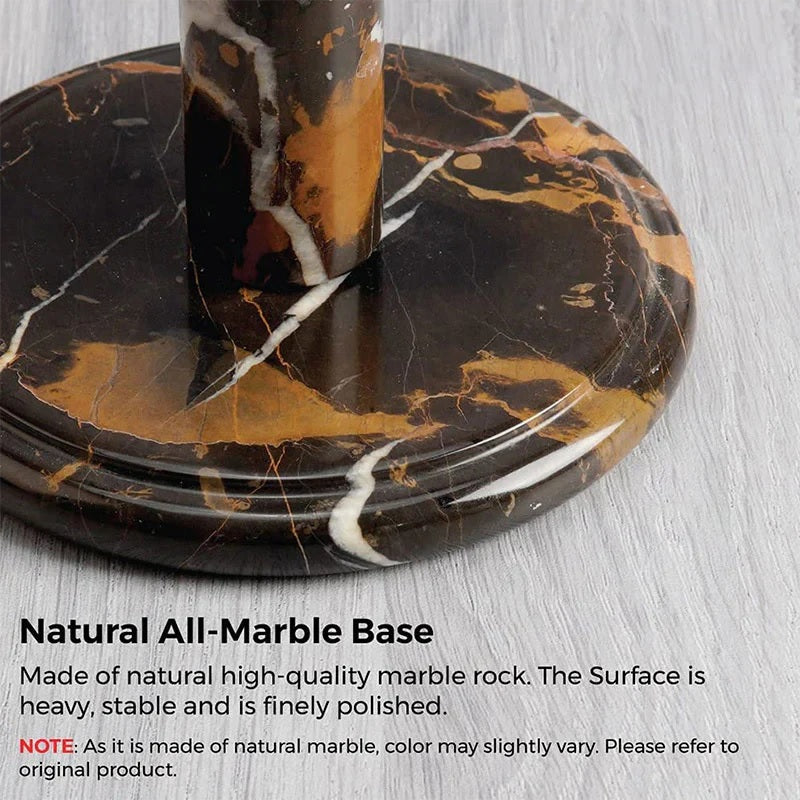 Refined Handmade Marble Paper Towel Holder (Available in 6 Colors)