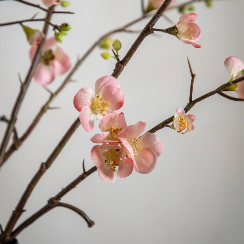 Set of 3 Artificial Blossom Bliss Stems - Pink