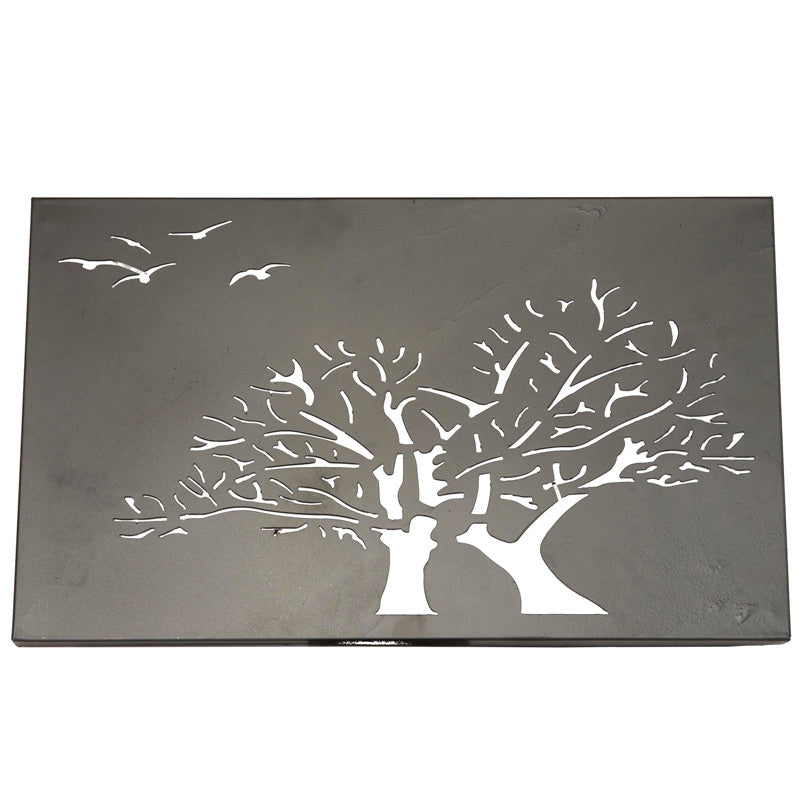 Blossoming Metal Wall Hanging