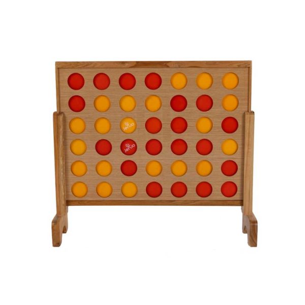 Mega Plywood Connect Four In A Row Game 75x78cm