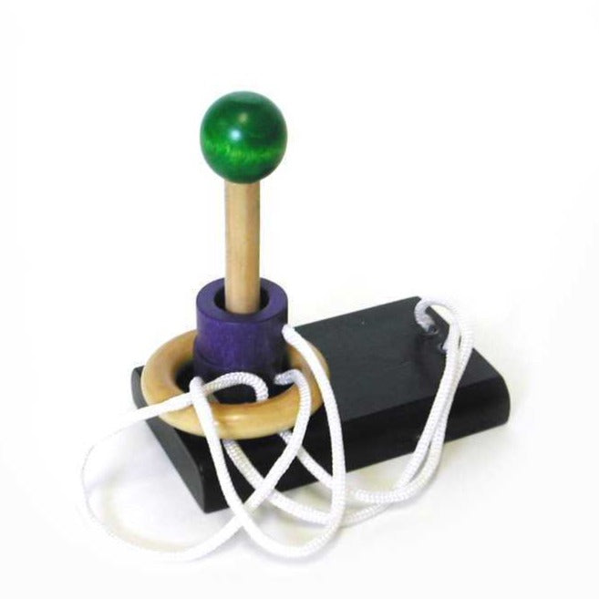 Green Tower Ring Brainteaser Puzzle