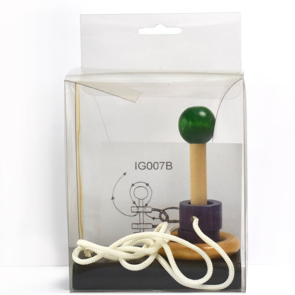 Green Tower Ring Brainteaser Puzzle