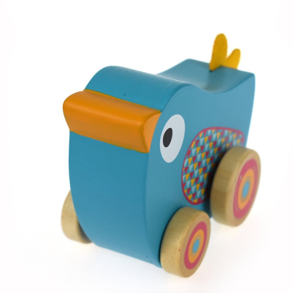 Toddlers Wind N Walk Music Box - Bird