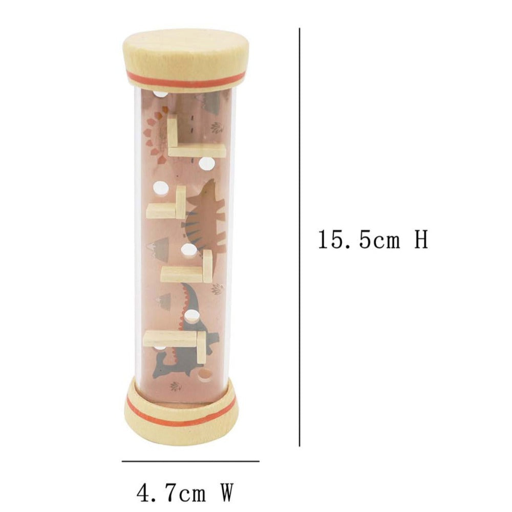 Double Sided Maze Game in A Tube - Dinosaur V1