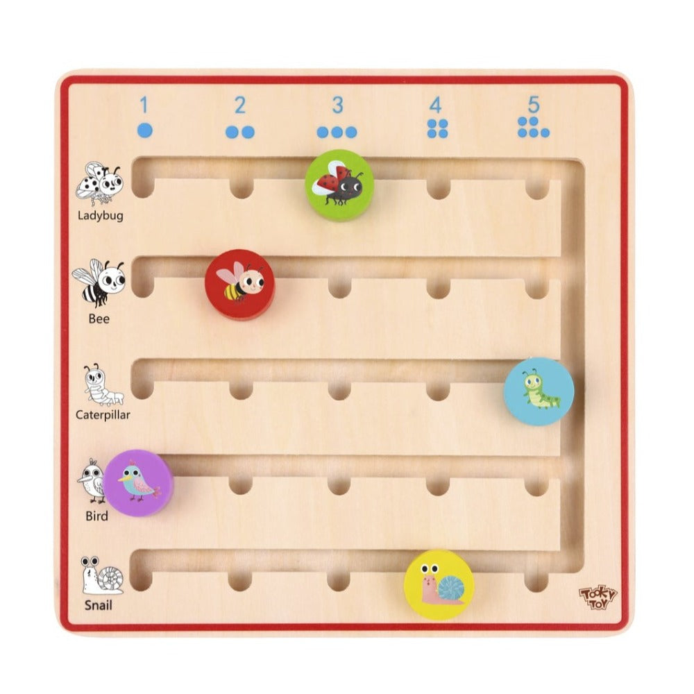 Kids Maze & Counting Board Game