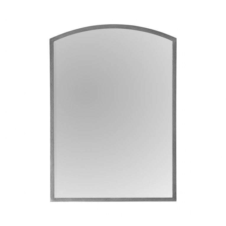 Majesty Arch Mirror Antique Silver 90cms