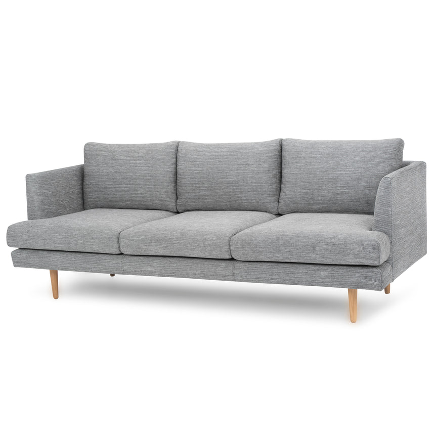 Gallery Glamour 3-Seater Sofa - Graphite Grey