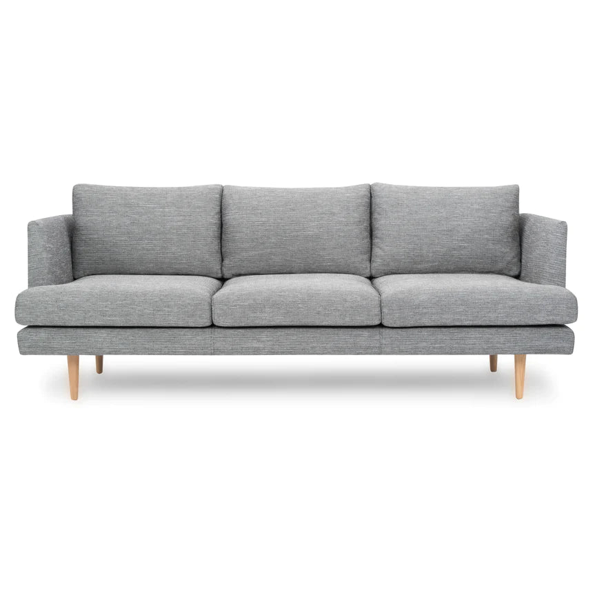 Gallery Glamour 3-Seater Sofa - Graphite Grey