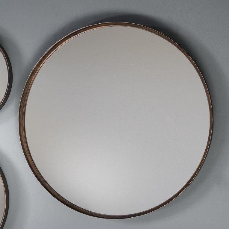 Novelty Round Wall Mirror (Set of 2)