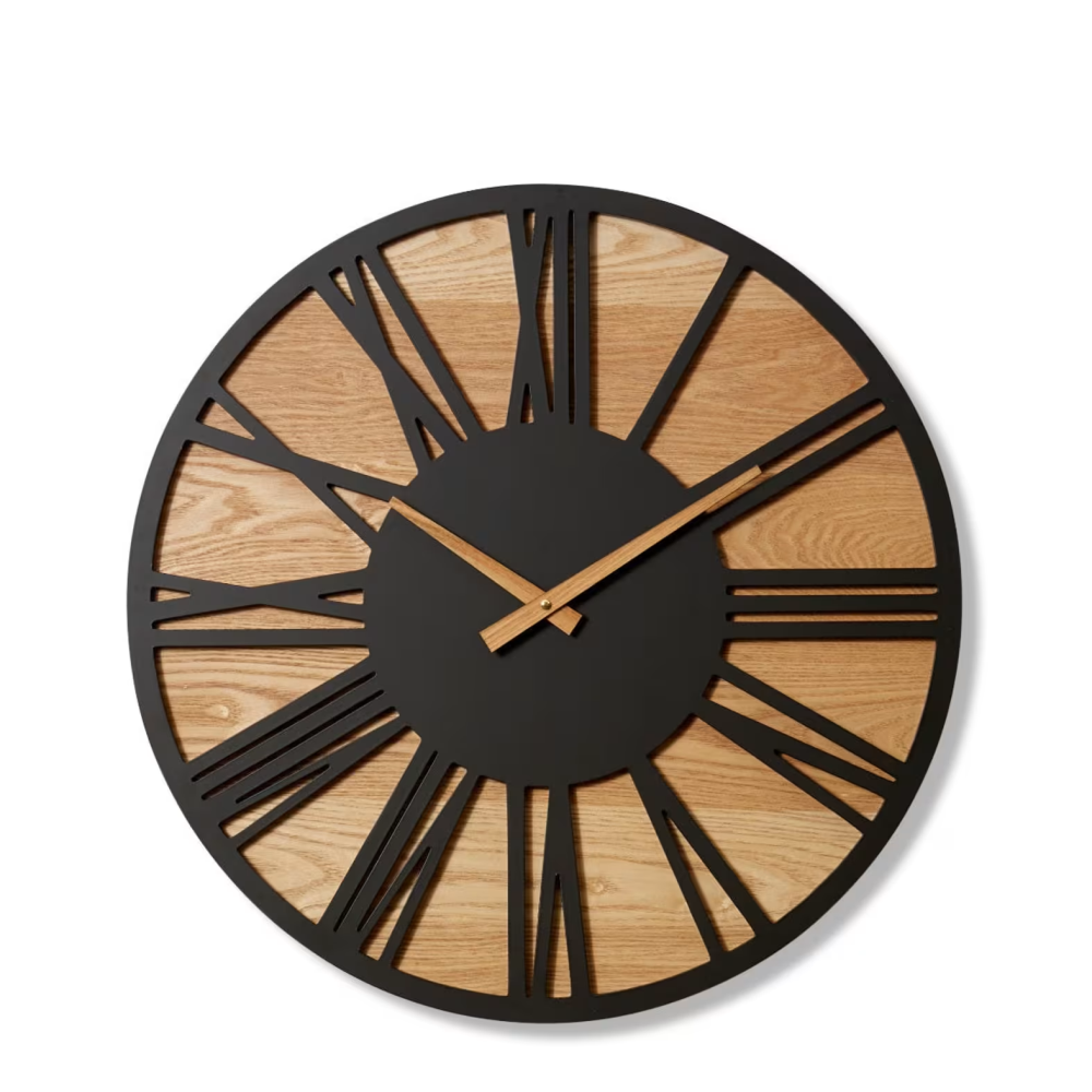 Contemporary Timepiece Wall Clock  60cms