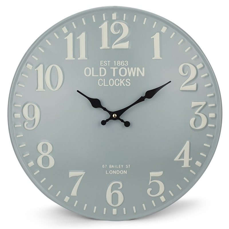 Elegant Convex Face Wall Clock 40cms - Available in 3 Colors