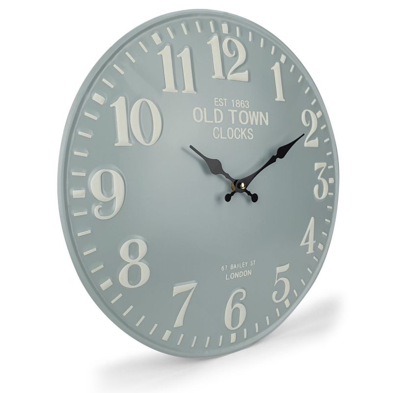 Elegant Convex Face Wall Clock 40cms - Available in 3 Colors