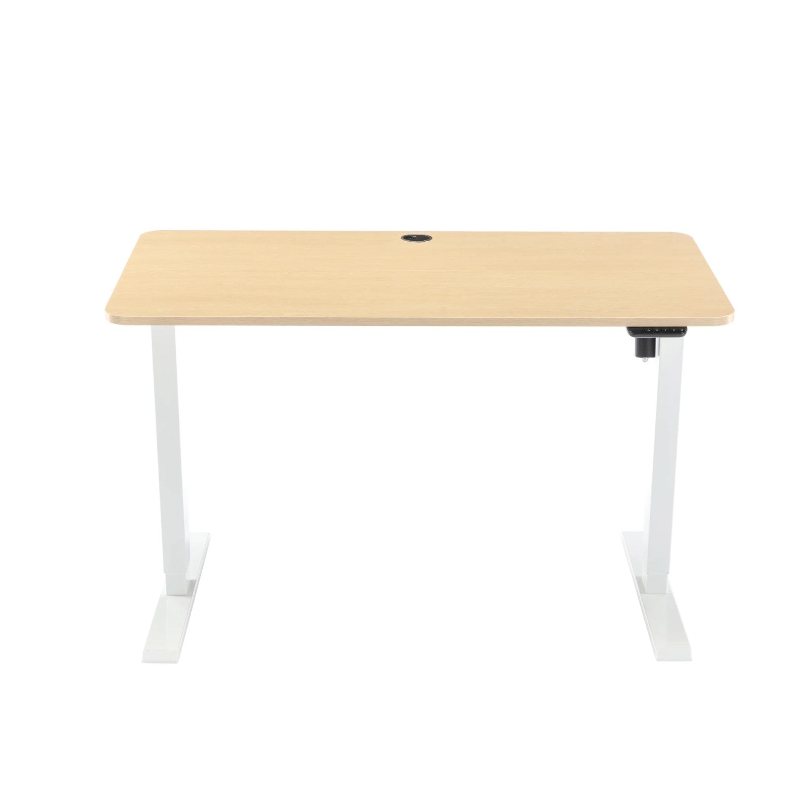 1.2m Sit and Stand Motorised Desk for Comfort - Natural