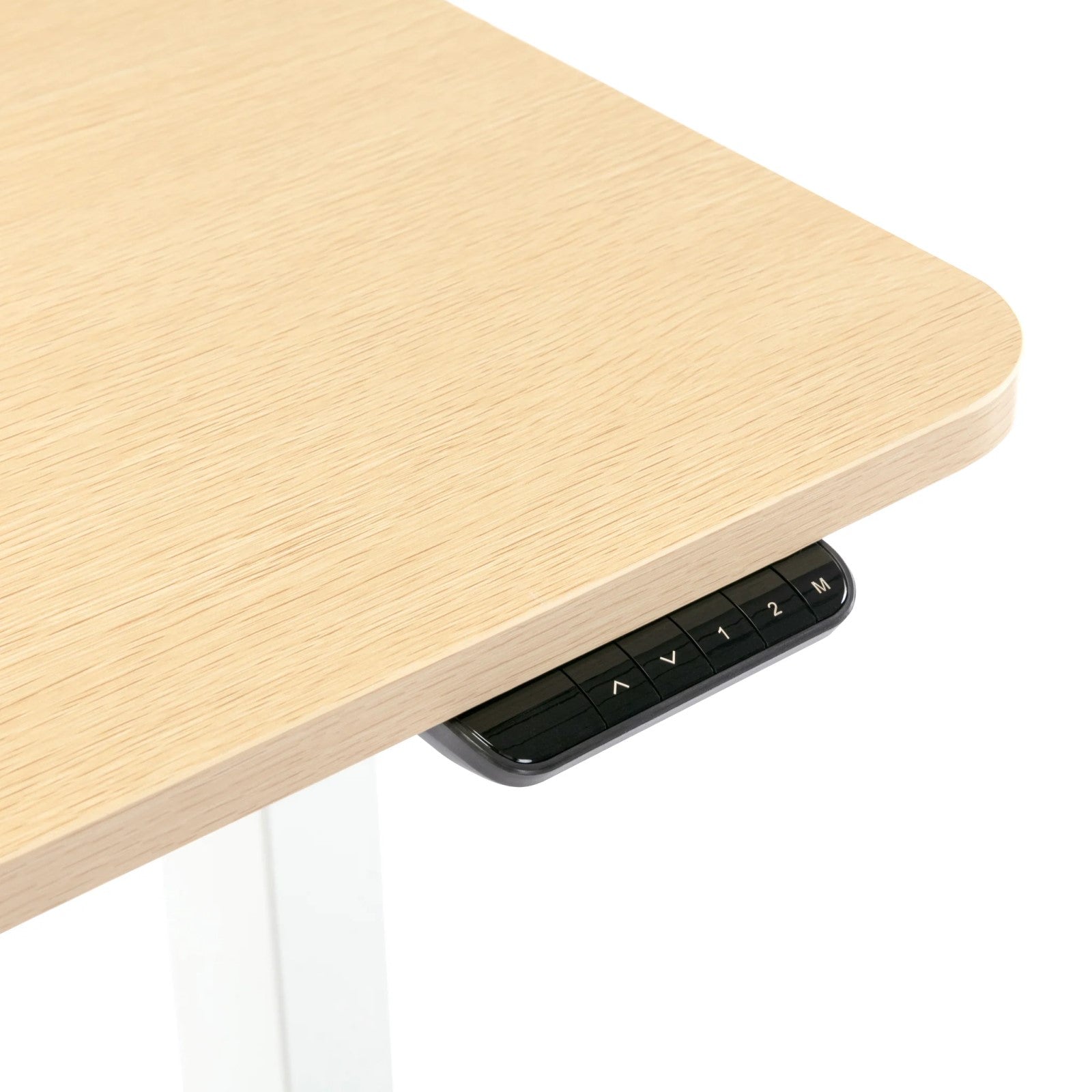 1.2m Sit and Stand Motorised Desk for Comfort - Natural