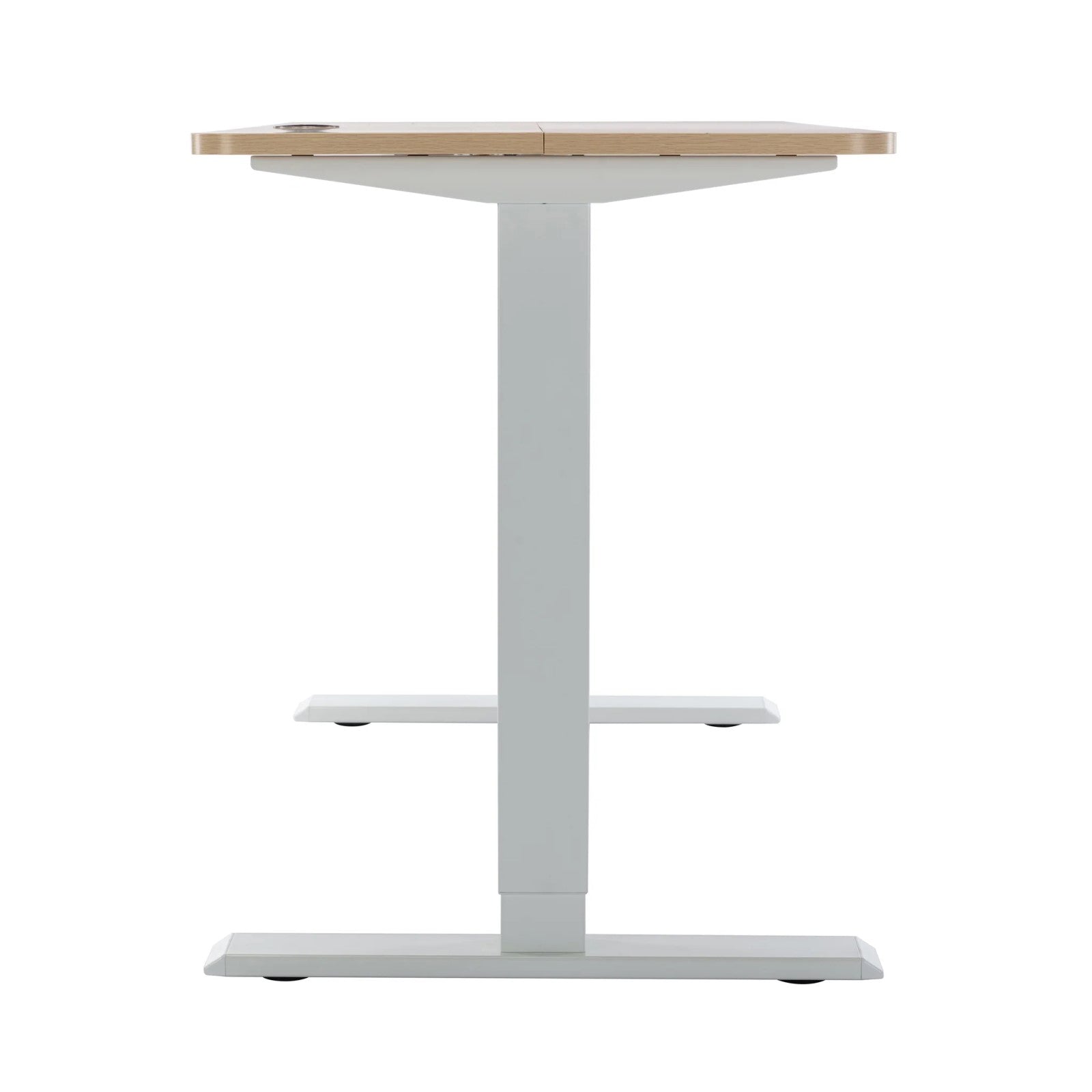 1.2m Sit and Stand Motorised Desk for Comfort - Natural