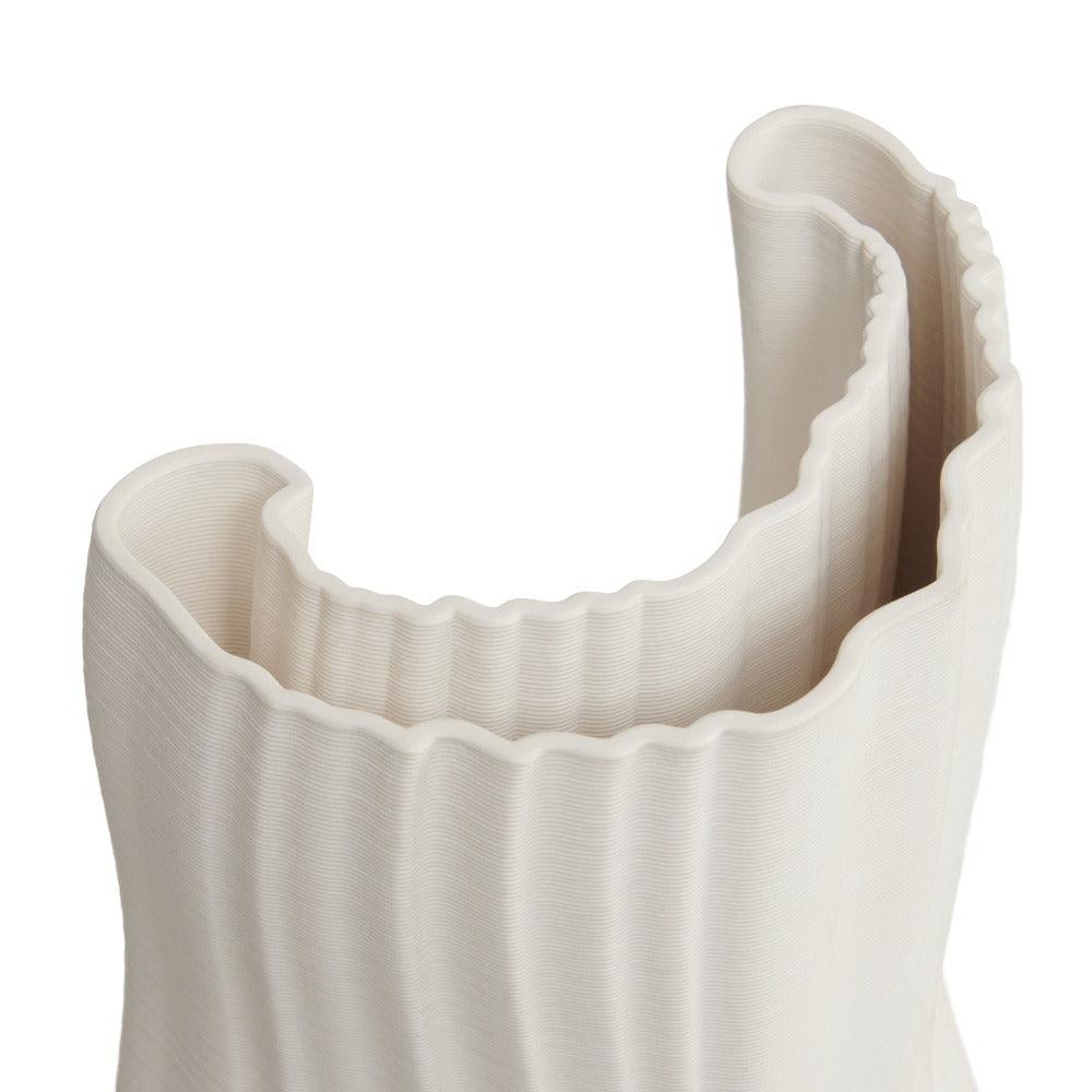 Classic Charm Ceramic Vase 30cms - White