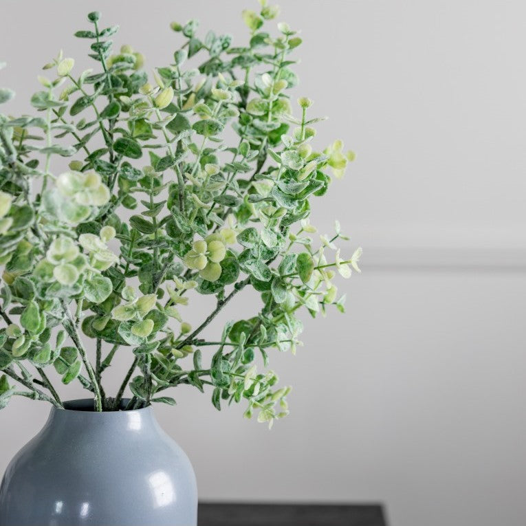 Set of 3 Artificial Eucalyptus Sprays in Dusky Green