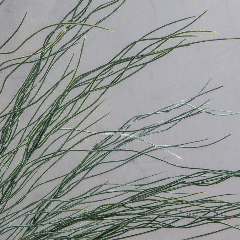 Set of 3 Artificial Greenery Onion Grass Sprays