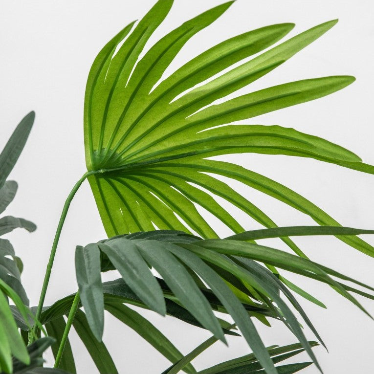 Tranquil Artificial Chinese Fan Palm Plant (Available in 2 Sizes)