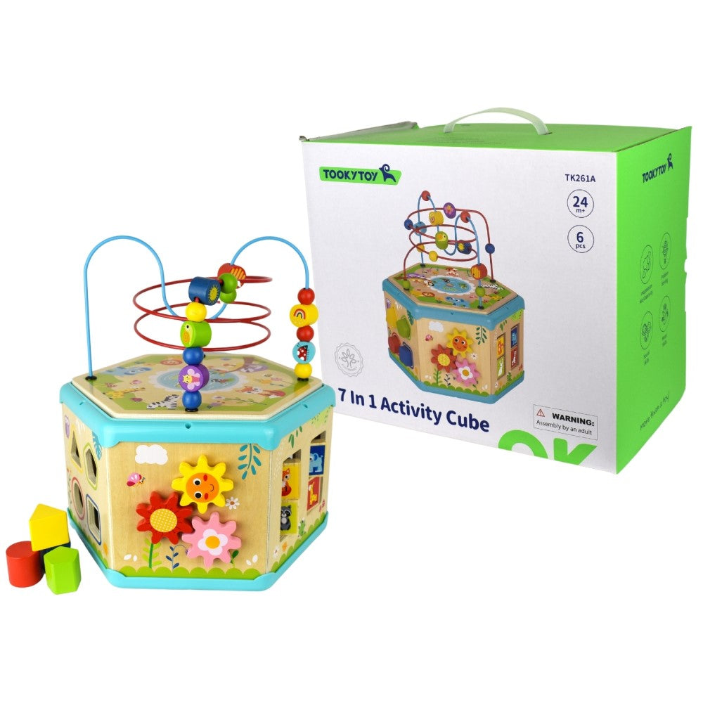 7 In 1 Kids Hexagon Educational Activity Toy