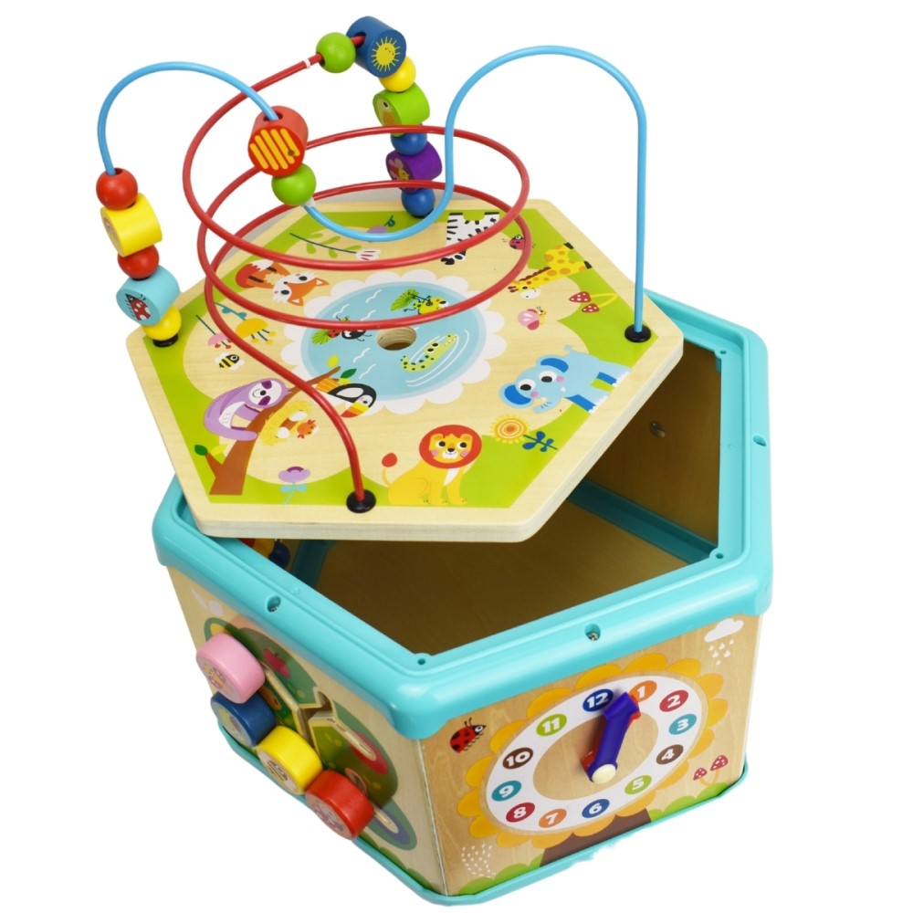 7 In 1 Kids Hexagon Educational Activity Toy