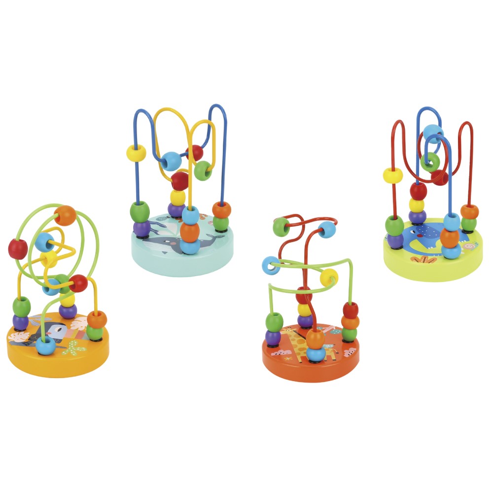 Animal Beads on Wire Toddlers Toy (Sent At Random)