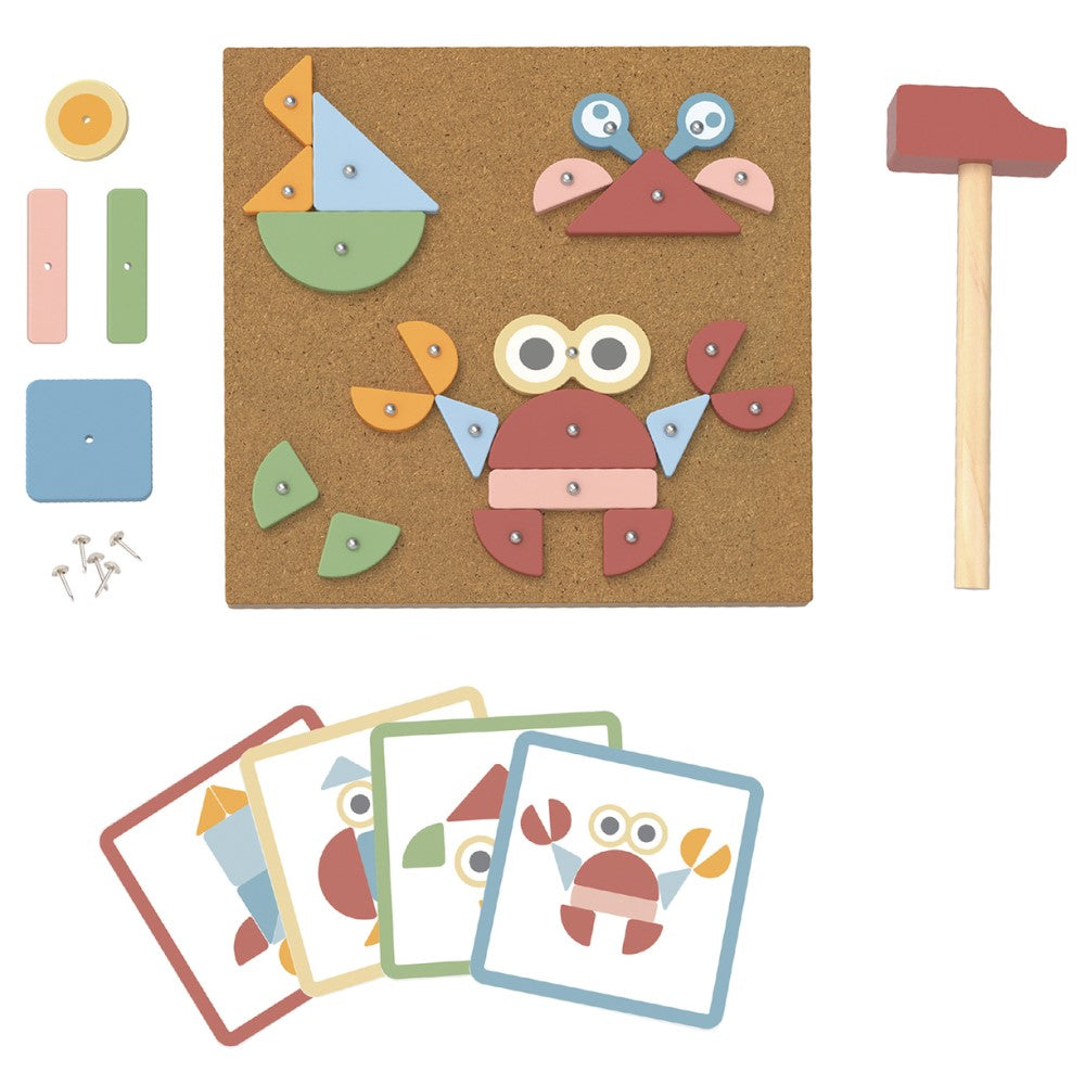 Forest Friends Wooden Tap Tap Game
