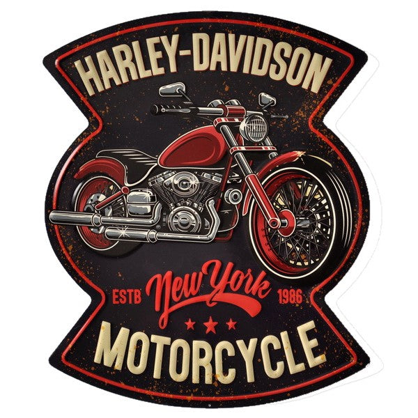 Harley Davidson Motorcycle Tin Sign