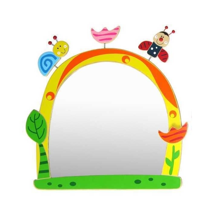 Kids Bedroom Mirror Spring Insects