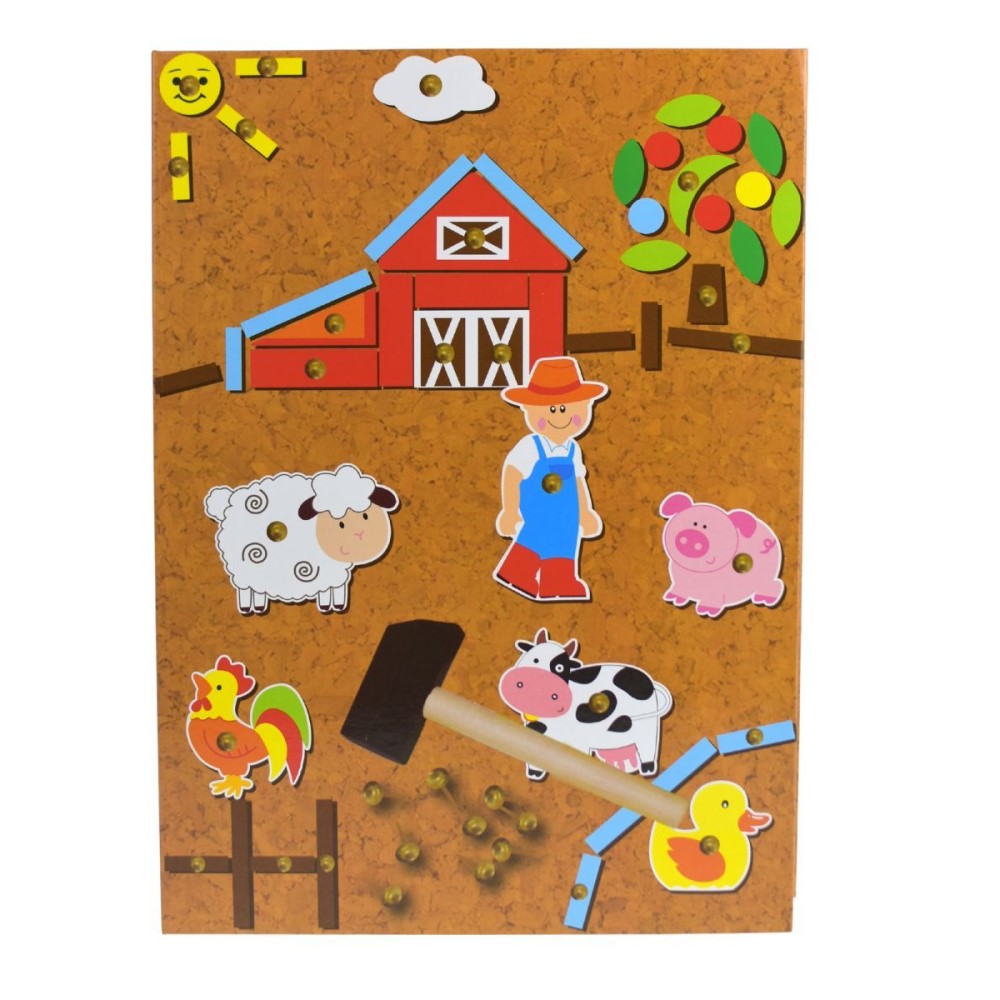 Kids Build Your Own Farm In Bookcase