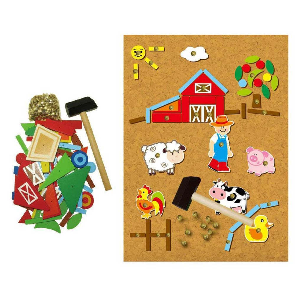 Kids Build Your Own Farm In Bookcase