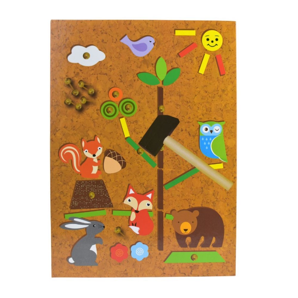 Kids Build Your Own Forest & Friends In Bookcase
