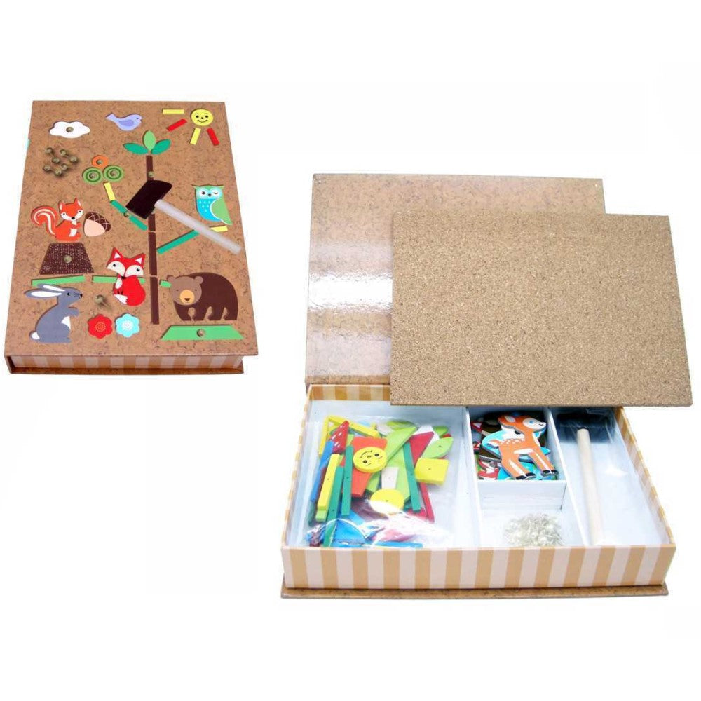 Kids Build Your Own Forest & Friends In Bookcase