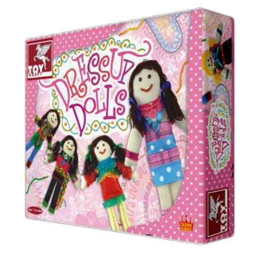 Kids Dolls Dress Up Craft Kit
