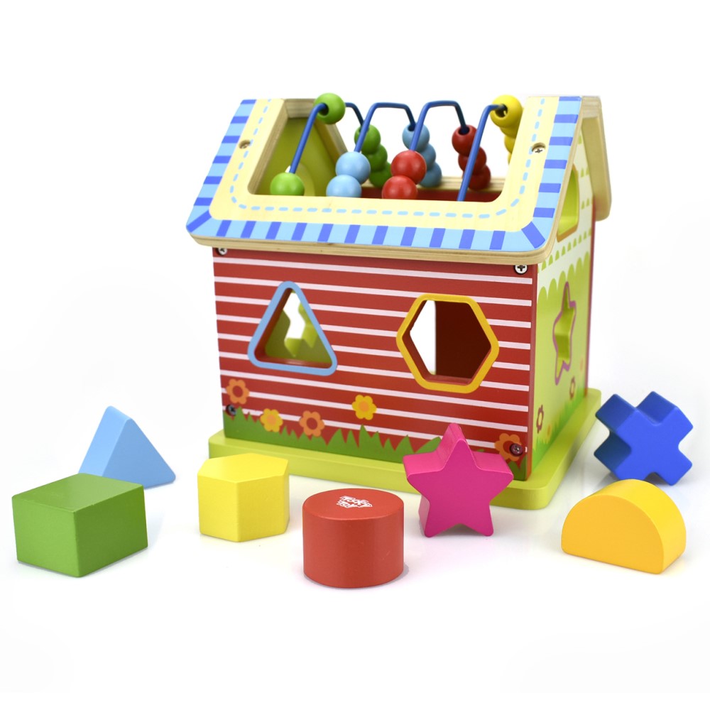 Toddler Shape Sorter Educational Activity House