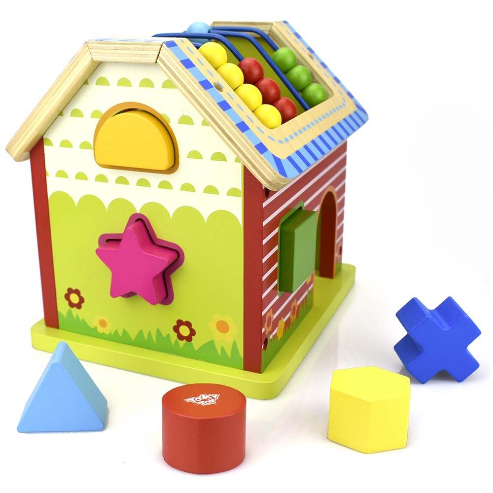 Toddler Shape Sorter Educational Activity House